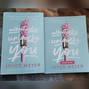 Joyce Meyer "Authentically, Uniquely You" book and study guide